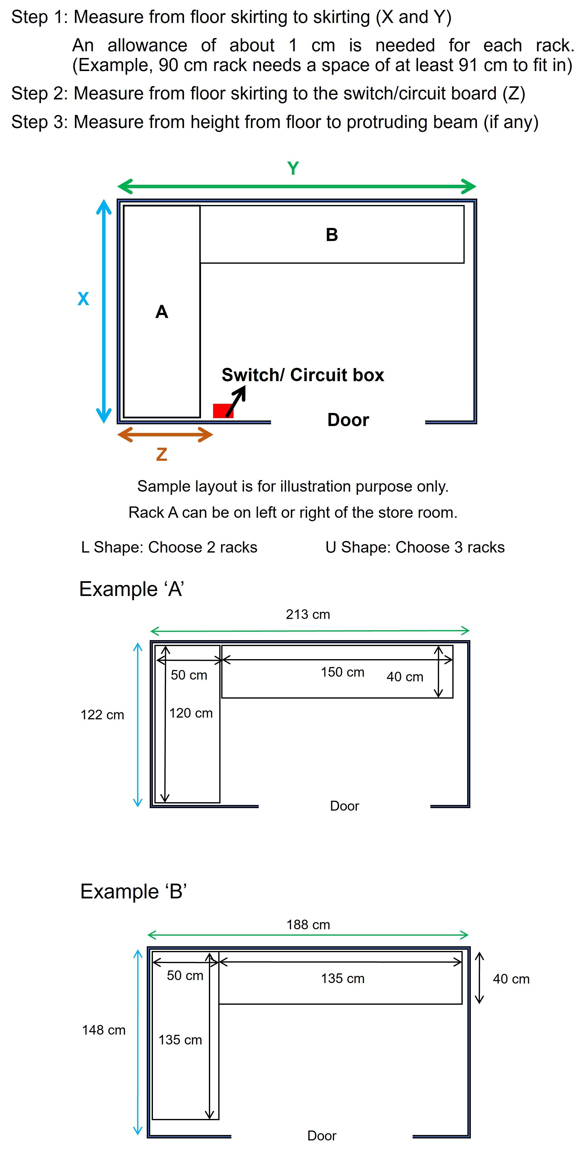 Measurement with example z beam and double rivet